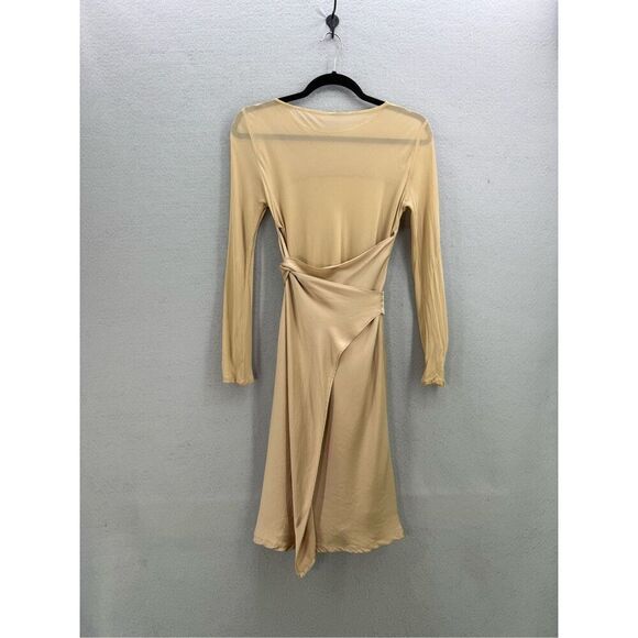 Vintage Alberta Ferretti Sheer Silk Dress Made in Italy - Picture 2 of 10